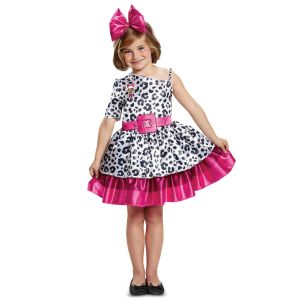L.O.L. Surprise Diva Classic Girl Child Costume White Small 4 6