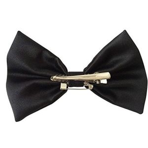 Halloween Wholesalers Classic Hair Bow Black