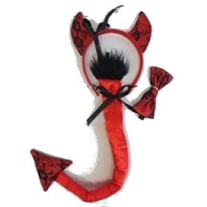 Halloween Wholesalers Devil Costume Accessory Kit Head band Tail Bow Tie