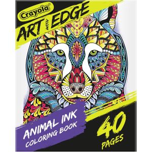 Crayola Art With Edge Animal Ink Doodle Activity Book - Vol. 3