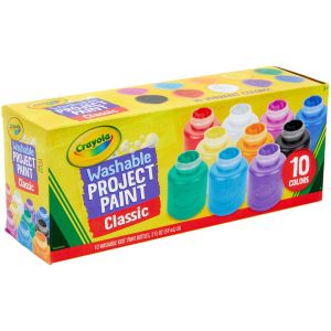 Crayola Washable Kids Paint 2Oz 10PkgBasics