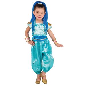 Shimmer And Shine Deluxe Shine Child Girls Costume X Small