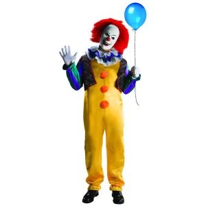 Deluxe Adult Pennywise Costume Male Large