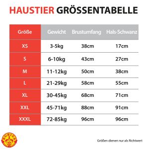 Rainbow Tie Pet Costume Extra Large