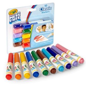 Crayola Color Wonder Mini Markers 10PkgClassic