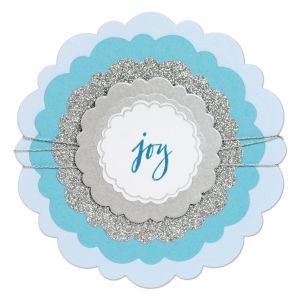 Sizzix Christmas Circles Rounded Scallops Framelits Die