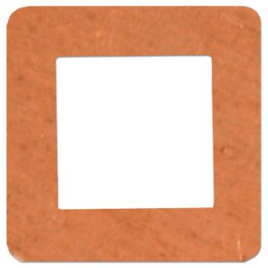 Sizzix Copper Metal Blanks Square Washer 1.125 Inches
