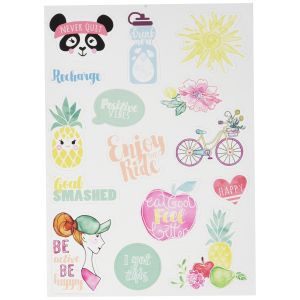 Sizzix Cardstock Stickers Planner Page Icons