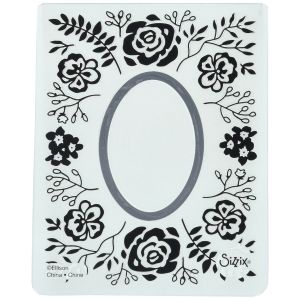 Sizzix Impresslits Embossing Folder Garden Frame