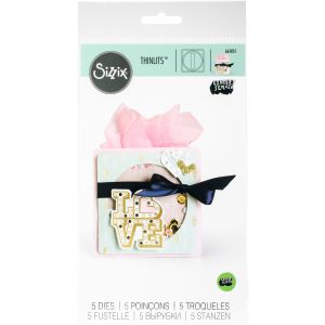 Sizzix Mini Celebrations Pocket Mini Shaker Thinlits Die