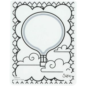 Sizzix Impresslits Embossing Folder By Lindsey Serata Hot Air Balloon