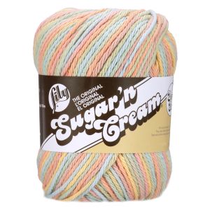 Spinrite Lily Sugarn Cream Yarn Ombres Super SizeButtercream