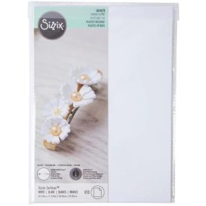 Sizzix Surfacez Shrink Plastic 8.5 X 11 Inch 10Per Pkg White