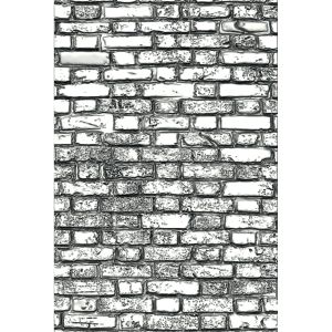 Sizzix 3D Texture Fades Embossing Folder By Tim Holtz-Mini Brickwork