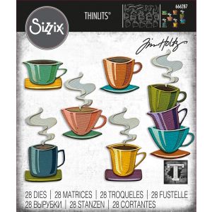 Sizzix Thinlits Dies By Tim Holtz 28 Per Pkg -Papercut Cafe