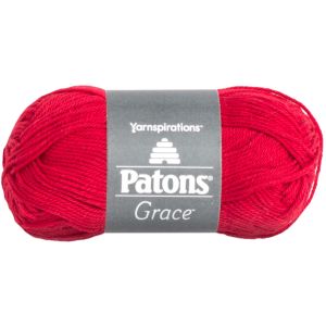 Patons Grace Yarn Cardinal 1 Pack of 1 Skein