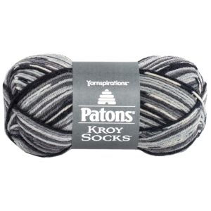 Spinrite Patons Kroy Socks Yarn Slate Jacquard 1 Pack of 1 Skein
