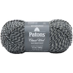 Patons Classic Wool Yarn Dark Grey Marl 1 pack of 1 Skein