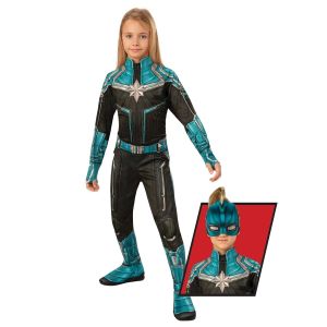Captain Marvel Child S Kree Suit Girl S Costume Large