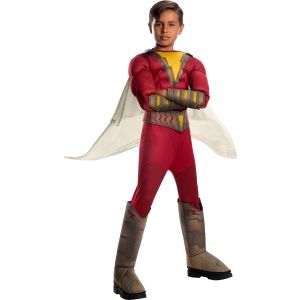 Movie Child S Deluxe Shazam Boys Costume Large