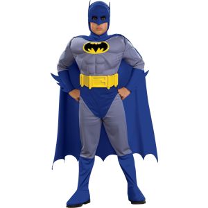 Batman Deluxe Muscle Chest Batman Child?? Costume Extra Small