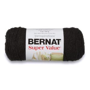 Bernat Super Value Solid YarnDark Grey