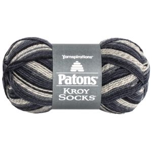 Spinrite Patons Kroy Socks Yarn Eclipse Stripes 1 Pack of 1 Skein