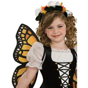 Monarch Butterfly Child Costume Size Large 12 14