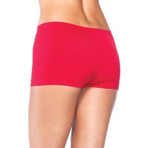 Leg Avenue Womens Seamless Boyshort Red One Size
