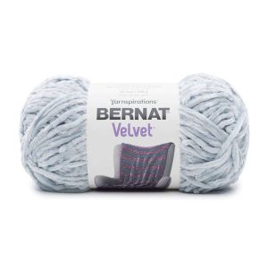 Spinrite Bernat Velvet Yarn Softened Blue Pack of 1 Skein