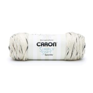 Spinrite Caron Simply Soft Speckle Yarn Seashell 1 Pack of 1 Skein