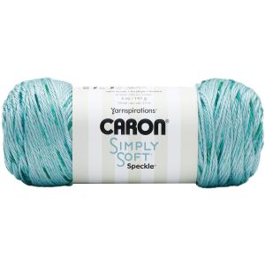 Spinrite Caron Simply Soft Speckle Yarn Abyss 1 Pack of 1 Skein