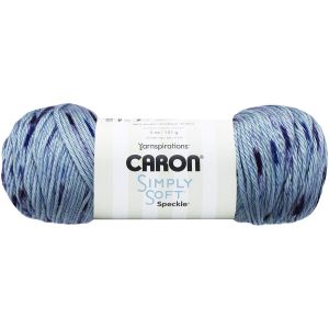 Spinrite Caron Simply Soft Speckle Yarn Galaxy 1 Pack of 1 Skein