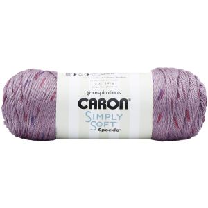 Spinrite Caron Simply Soft Speckle Yarn Snapdragon 1 Pack of 1 Skein