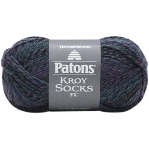 Spinrite Patons Kroy Socks FX Yarn Midnight 1 Pack of 1 Skein