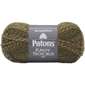 Spinrite Patons Kroy Socks FX Yarn Mossy 1 Pack of 1 Skein