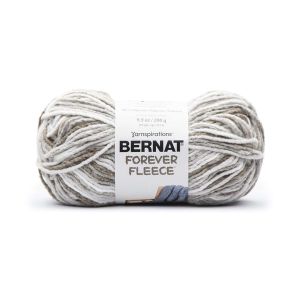 Spinrite Bernat Forever Fleece Yarn Latte Pack of 1 Skein