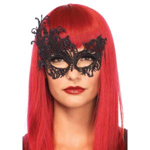 Leg Avenue Women s Fantasy Eye Mask Costume Accessory Black One Size