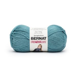 Spinrite Bernat Fabwoolous Yarn Sea 1 Pack of 1 Skein