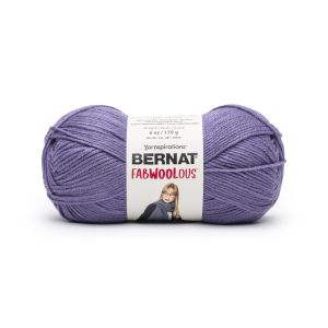 Spinrite Bernat Fabwoolous Yarn Violet 1 Pack of 1 Skein
