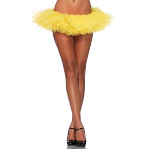 Leg Avenue Organza Tutu Yellow One Size