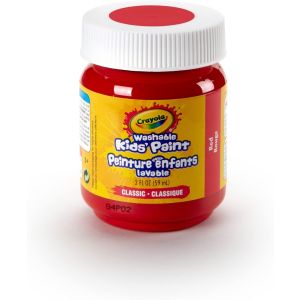 Crayola Washable Kid's Paint, Red - 2 oz