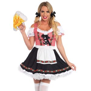Women s Oktoberfest Beer Garden Babe Costume Large
