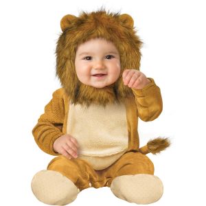Fun World Kids Toddler Baby s Cuddly Lion Infant Costume Multi Small