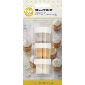 Wilton Elegant Shimmer Dust 3Count