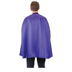 Mens Costume Accessory Superhero Cape Purple