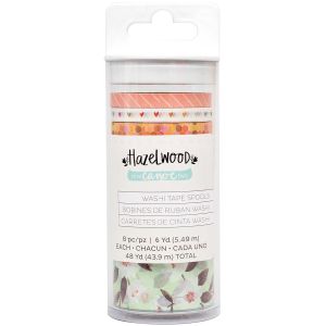 American Crafts Hazelwood Washi Tape 48 yards Assorted