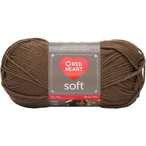 Red Heart Soft Yarn Toast 1 Pack of 1 Skein