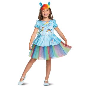 Rainbow Dash Girls Tutu Deluxe Costume 3T 4T