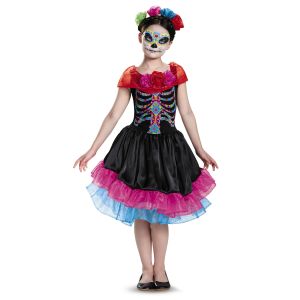 Day of The Dead Costume Medium 7 8